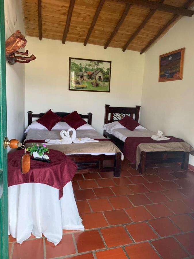 Hotel Campestre La Loma Curití Exteriér fotografie