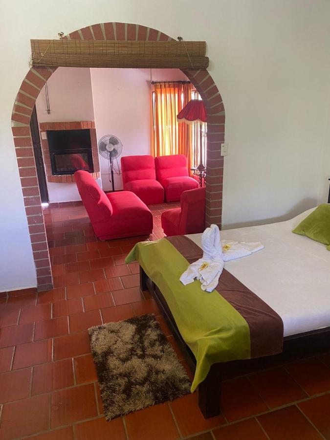 Hotel Campestre La Loma Curití Exteriér fotografie