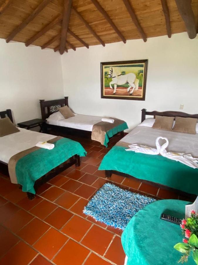 Hotel Campestre La Loma Curití Exteriér fotografie