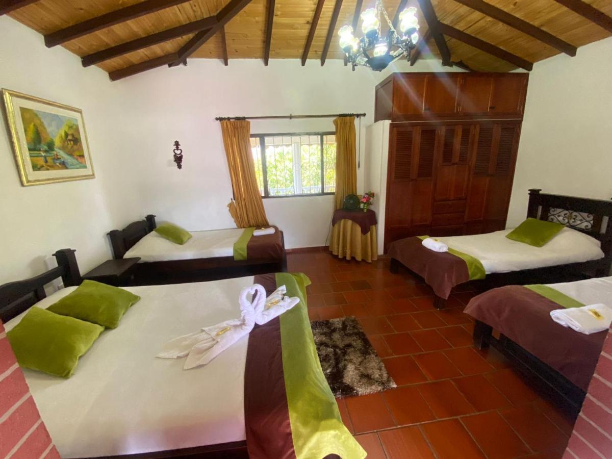 Hotel Campestre La Loma Curití Exteriér fotografie