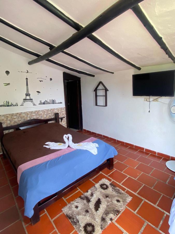 Hotel Campestre La Loma Curití Exteriér fotografie