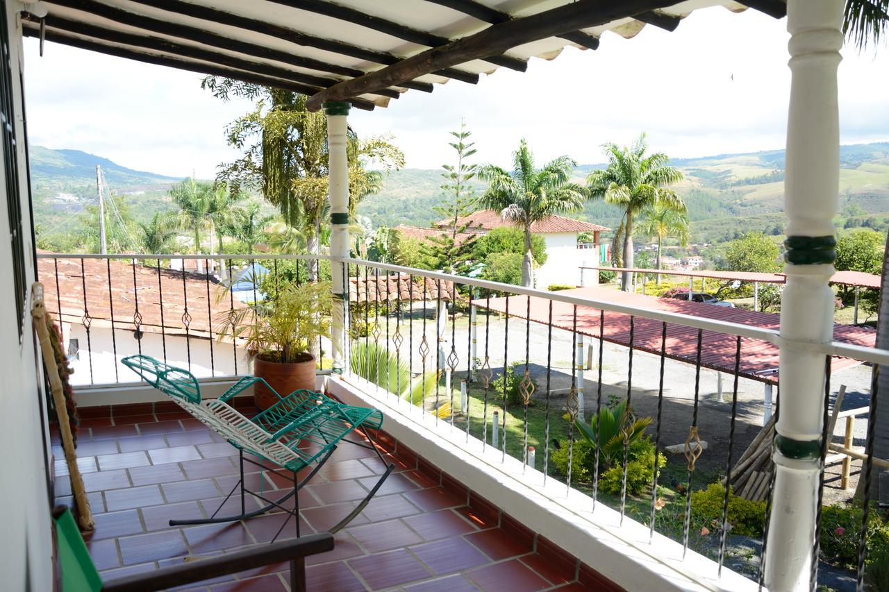 Hotel Campestre La Loma Curití Exteriér fotografie