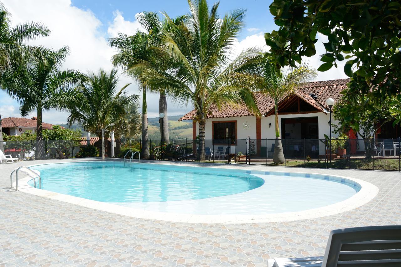 Hotel Campestre La Loma Curití Exteriér fotografie